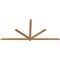 Ekena Millwork Kennewick Timber Gable Bracket, Western Red Cedar, 108"W x 49"H x 1 1/2"D x 3 1/2"F, 11/12 Pitch GBW108X49X0204KEN00SWR - alternate 3
